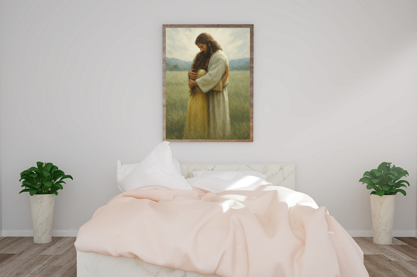 Held By Grace From Jesus - Digital Artwork
