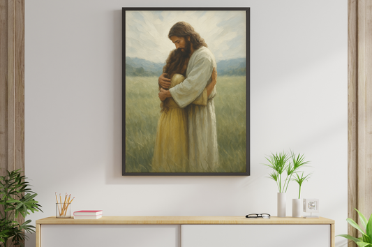 Held By Grace From Jesus - Digital Artwork