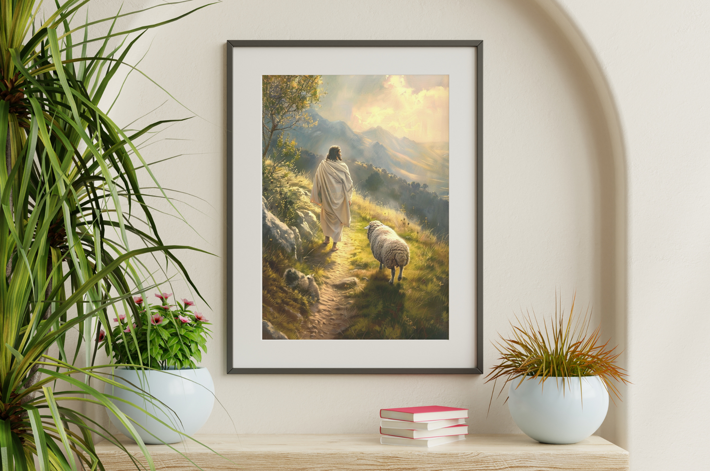 Jesus leaves the 99 for the 1 Picture - Digital Artwork