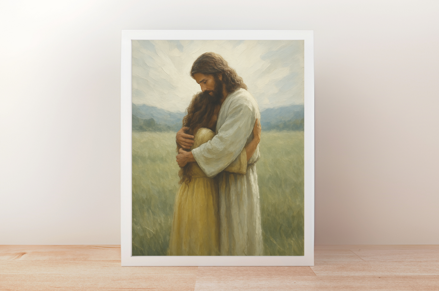 Held By Grace From Jesus - Digital Artwork